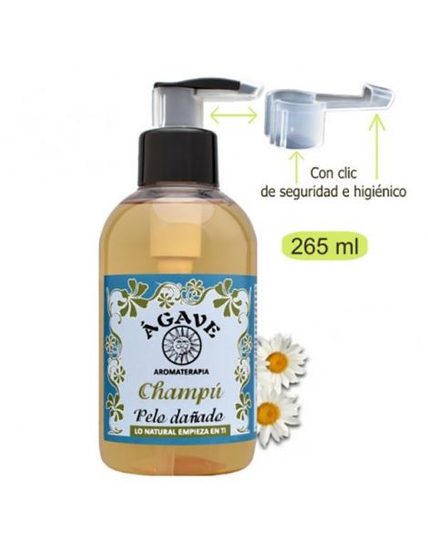 Champú Pelo Dañado Ágave - 530 ml.