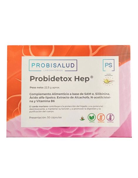 Probidetox Hep Probisalud - 30 cápsulas