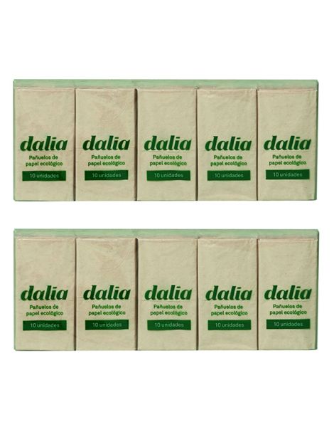 Pañuelos de Papel Ecológico Dalia - 10 paquetes