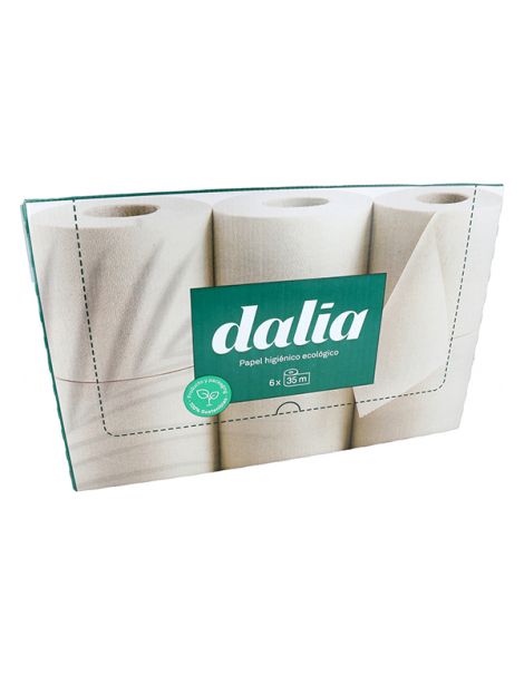 Papel Higiénico Ecológico Dalia - 6 rollos