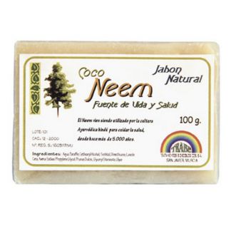 Jabón de Coco y Neem Trabe - 100 gramos