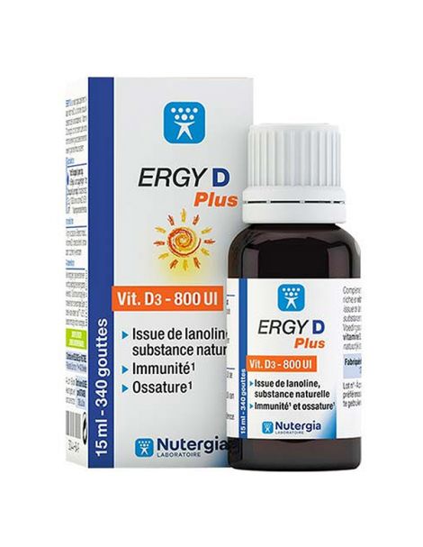 Ergy D Plus Nutergia - 15 ml.