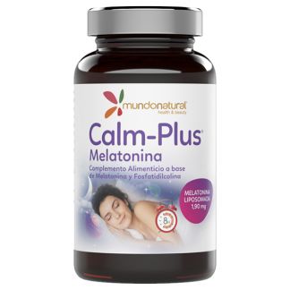 Calm-Plus Melatonina Mundonatural - 30 cápsulas