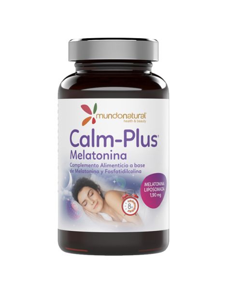 Calm-Plus Melatonina Mundonatural - 30 cápsulas