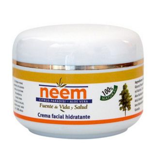 Crema Facial Hidratante de Neem Trabe - 50 ml.