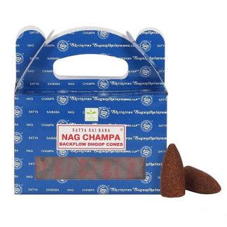 Conos de Incienso Reflujo Nag Champa - caja 24 conos