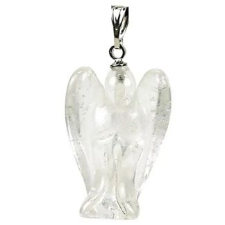 Colgante Ángel de Cristal de Roca