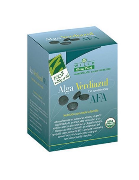 Algas AFA Cien por Cien Natural - 180 comprimidos