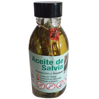 Aceite de Salvia para Limpiezas y Protección - 125 ml.