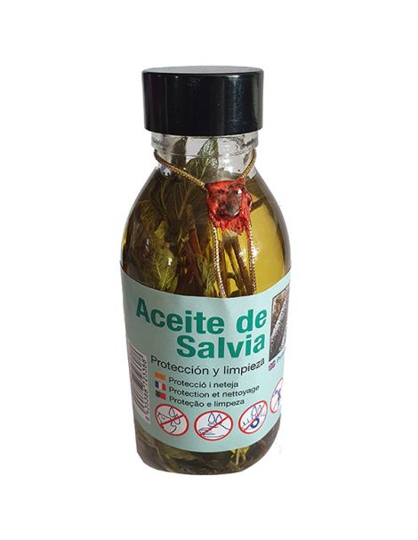 Aceite de Salvia para Limpiezas y Protección - 125 ml.