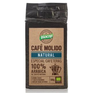 Café Molido Bio 100% Arábica Biocop - 500 gramos