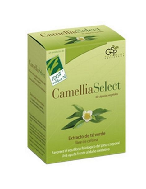 CamelliaSelect (Té Verde) Cien por Cien Natural - 60 cápsulas