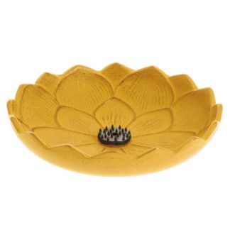Incensario Flor de Loto Amarillo Iwachu