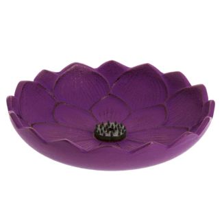 Incensario Flor de Loto Púrpura Iwachu
