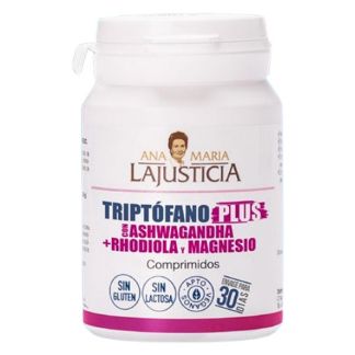 Triptófano con Ashwagandha, Rodiola y Magnesio Ana Mª. Lajusticia - 60 comprimidos
