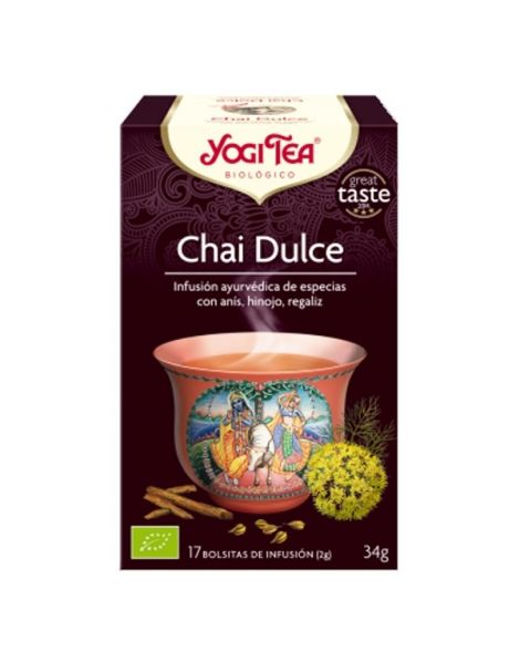 Yogi Tea Chai Dulce - 17 bolsitas