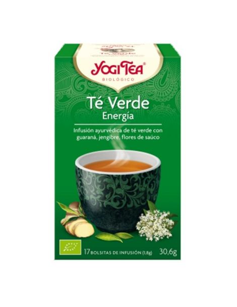 Yogi Tea Té Verde Energía - 17 bolsitas