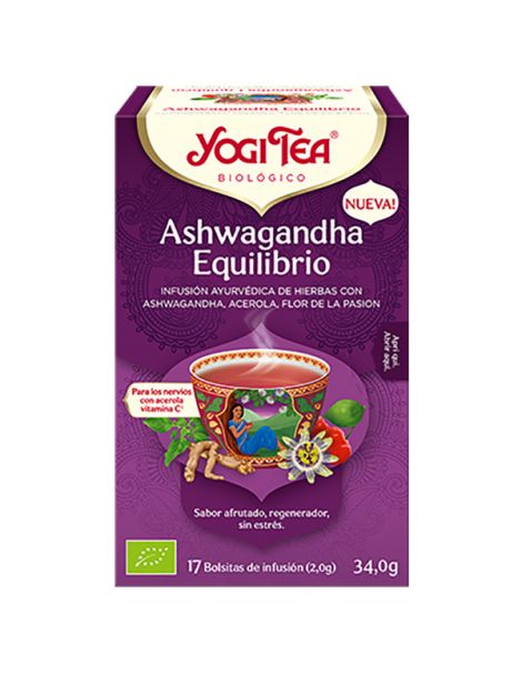 Yogi Tea Ashwagandha Equilibrio - 17 bolsitas