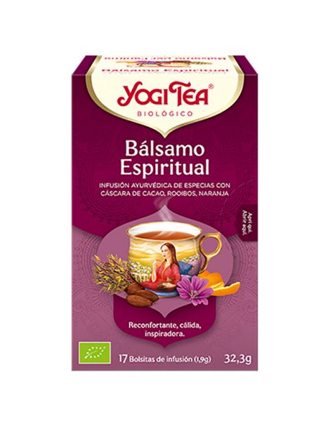Yogi Tea Bálsamo Espiritual - 17 bolsitas