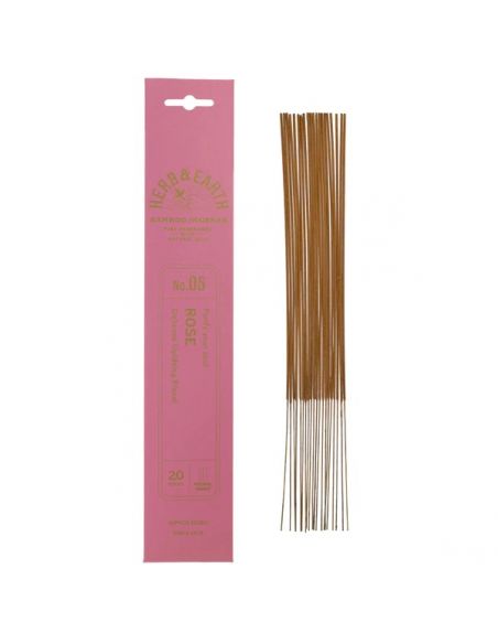 Incienso Rosa (Herb & Earth) - caja 20 barritas