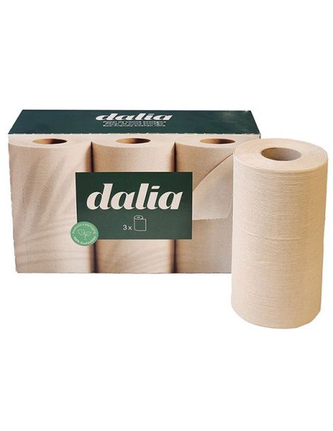 Papel de Cocina Ecológico Dalia - 3 rollos