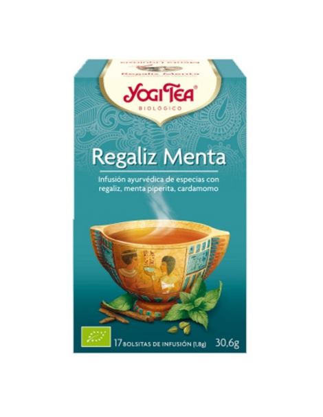 Yogi Tea Regaliz Menta - 17 bolsitas