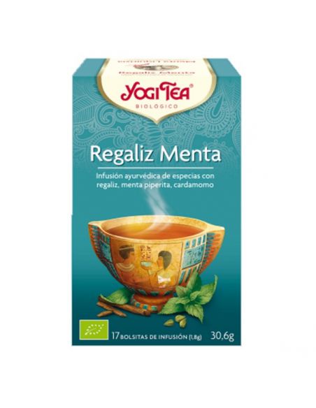 Yogi Tea Regaliz Menta - 17 bolsitas