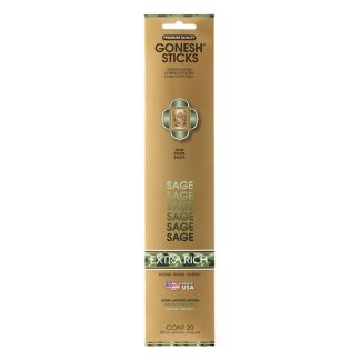 Incienso Salvia (Gonesh Extra Rich) - 20 varillas