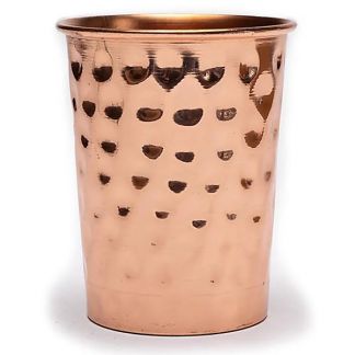 Vaso de Cobre Martillado - 250 ml.