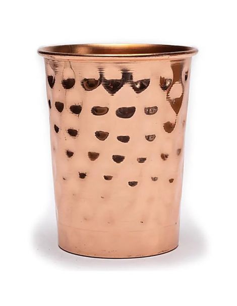 Vaso de Cobre Martillado - 250 ml.