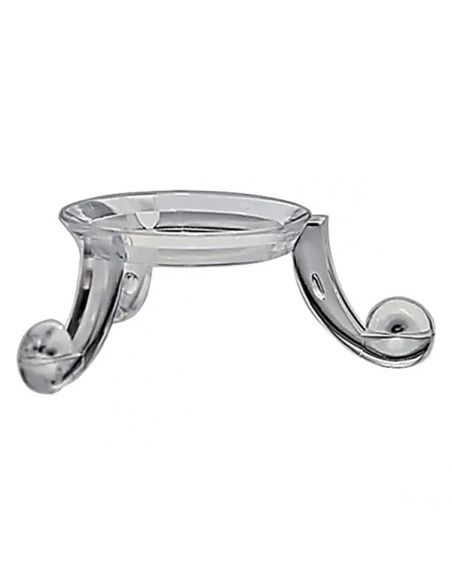 Base Transparente para Esferas o Huevos de Piedras y Minerales Tres Pies