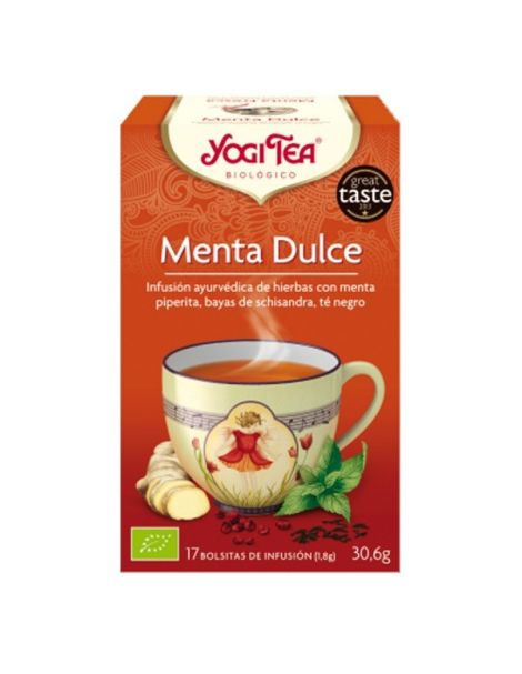 Yogi Tea Menta Dulce - 17 bolsitas