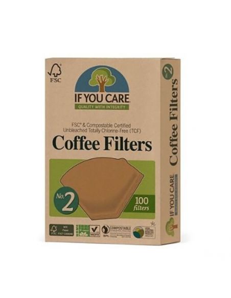Filtros de Papel Ecológico para Cafetera If You Care - nº. 2