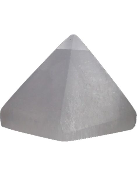 Pirámide de Cuarzo Blanco - 5 cm.