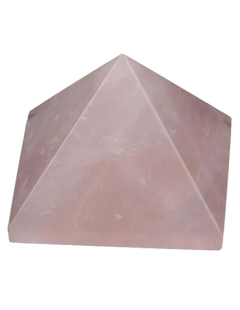 Pirámide de Cuarzo Rosa - 5 cm.