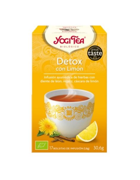 Yogi Tea Detox con Limón - 17 bolsitas