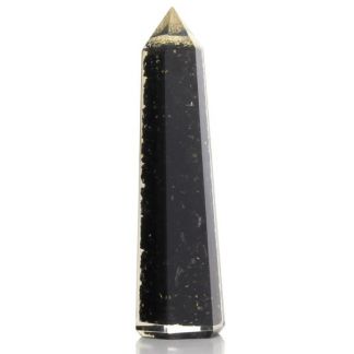 Orgonita Obelisco de Turmalina Negra