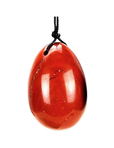 Huevo Vaginal de Jaspe Rojo