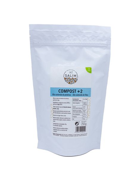 Compost +2 Levadura de Cerveza y Gérmen de Trigo Int-Salim - 250 gramos