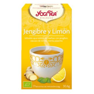 Yogi Tea Jengibre y Limón - 17 bolsitas