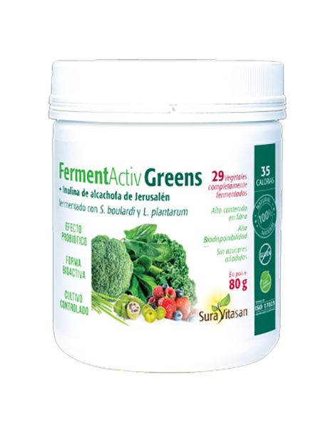 FermentActiv Greens Sura Vitasan - 80 gramos