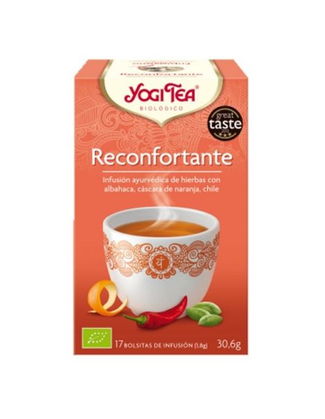 Yogi Tea Alegría de Vivir - Reconfortante - 17 bolsitas