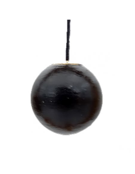 Péndulo Neutro Bola de Madera Negro Nestinar