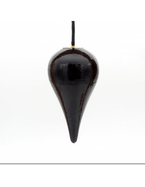 Péndulo Neutro Cónico de Madera Negro Nestinar