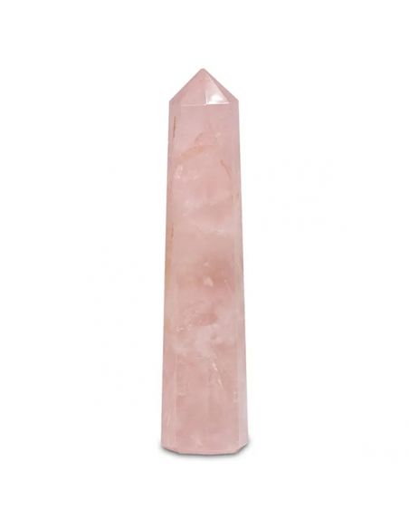 Obelisco Cuarzo Rosa
