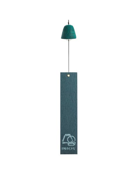 Campana Turquesa Feng Shui Iwachu - 4.5 cm.
