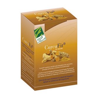 CurcuFit Cien por Cien Natural - 60 cápsulas