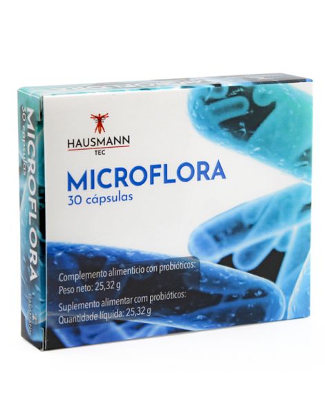 Microflora Hausmann Tec - 30 cápsulas
