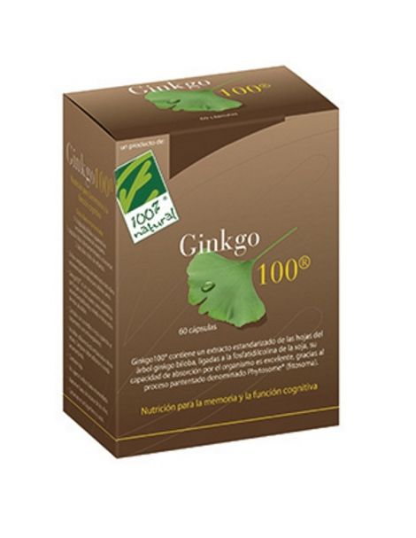 Ginkgo 100 Cien por Cien Natural - 60 cápsulas