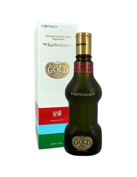 Sun Wakasa Gold Plus Sun Chlorella - 500 ml.